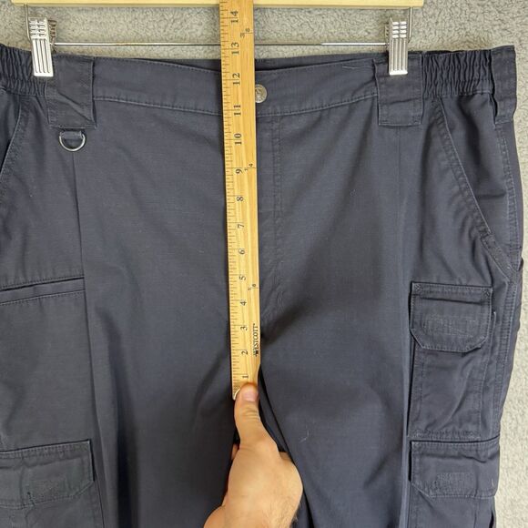 5.11 Tactical Series Pants Mens 40x36 Blue Cargo Relaxed Workwear Utility - Picture 6 of 11